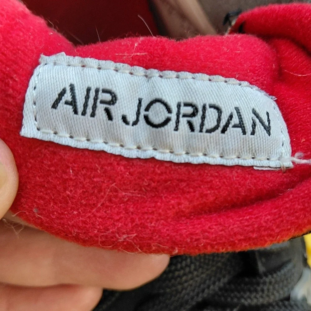Jordan 4 Retro Bred Black Fire Red Cement Grey 308497-060 Mens Size 7